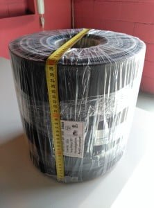 tubo termorretráctil de poliolefina de 180mm de diámetro interior.
