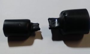 Alternativa al capuchón con tubo termorretráctil con adhesivo