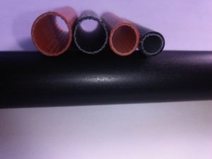 tubo fibra vedrio silicona